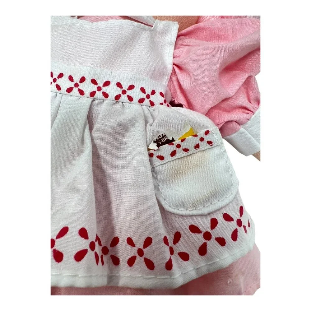 Applause Piroette Nurse Clara Cloth Doll Pink Hair Nurse Dress 2596 13 in - Picture 6 of 9